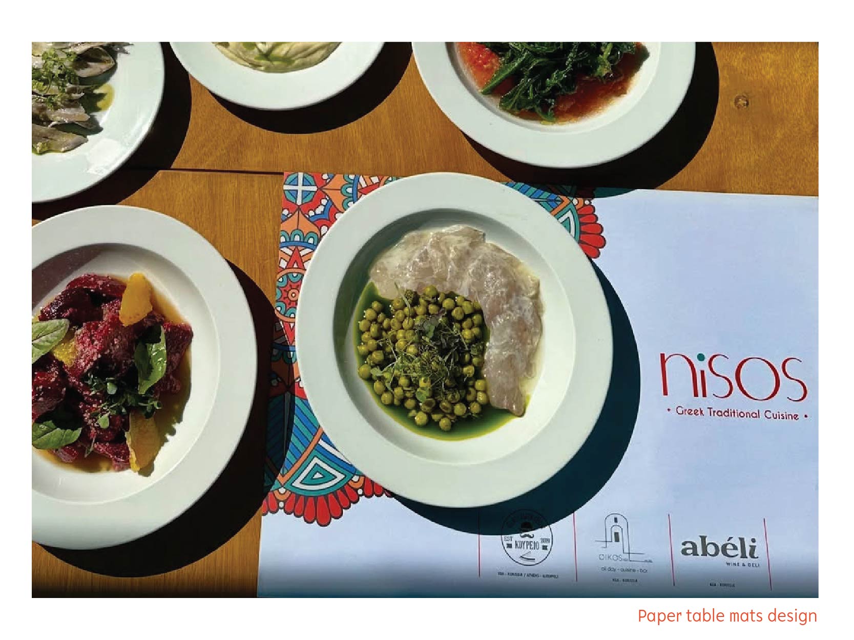 Nisos Paper Mat Design